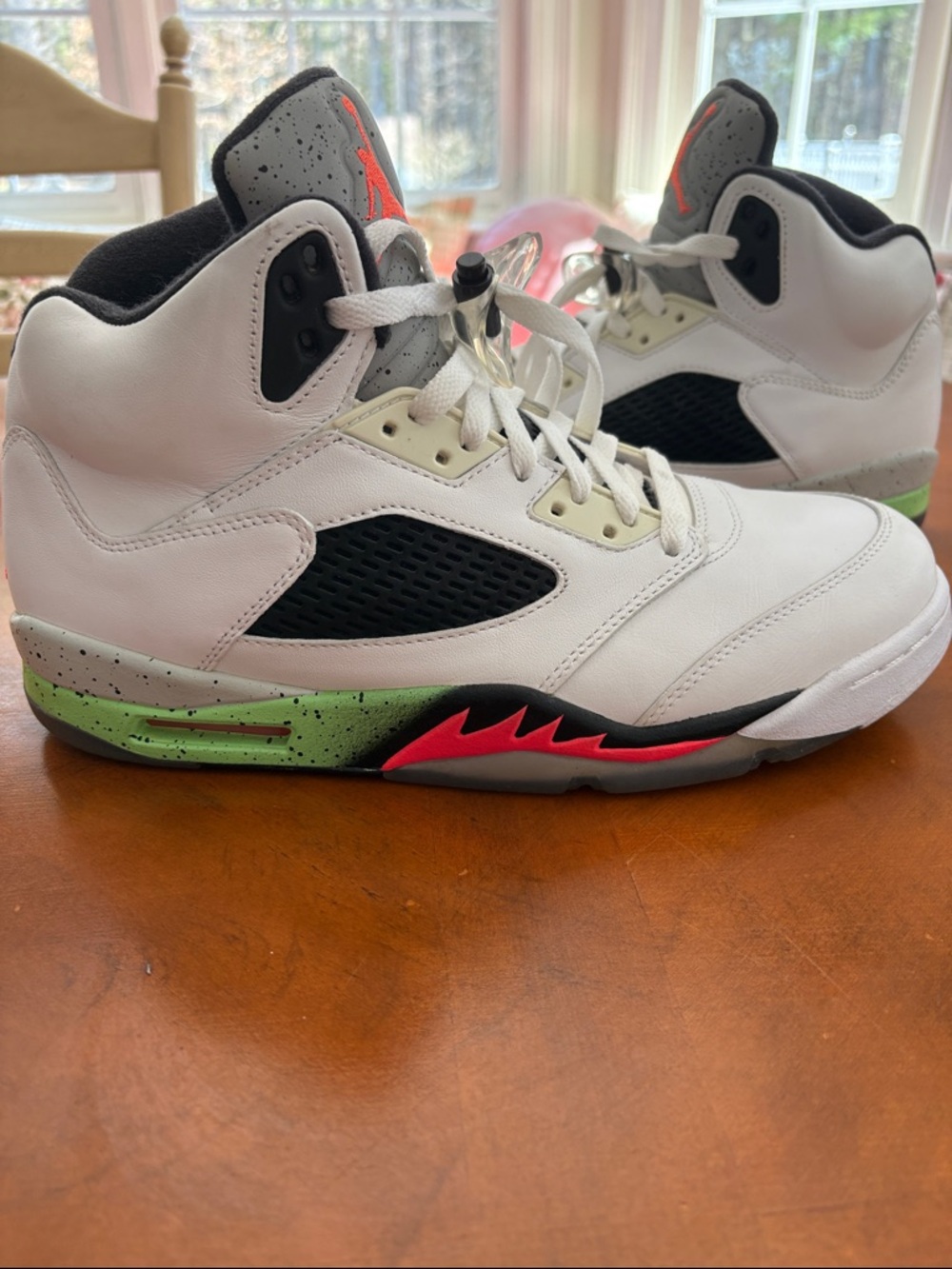 Air Jordan 5 Retro Pro Stars poison green color way
